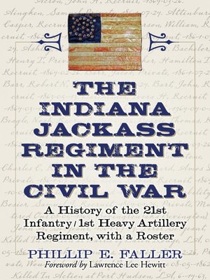 cover image of The Indiana Jackass Regiment in the Civil War